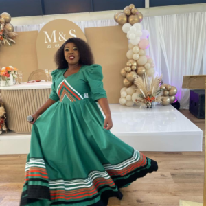 Emerald Umbhaco dress