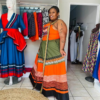Long traditional dress set